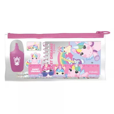 KIDS EUROSWAN Zestaw pi�mienniczy 7 el. w saszetce Sweet Dreams KL11542