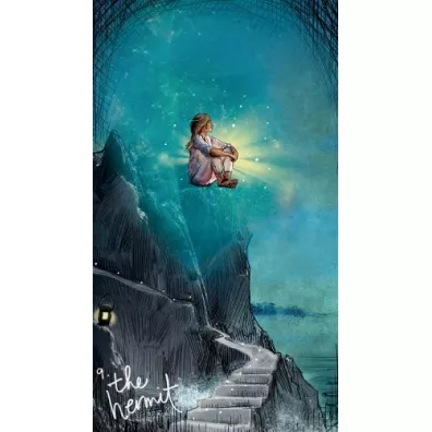 Light Seer Pocket Tarot w metalowym pudeku