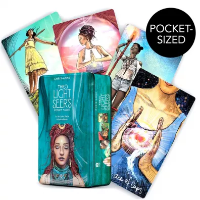 Light Seer Pocket Tarot w metalowym pudeku