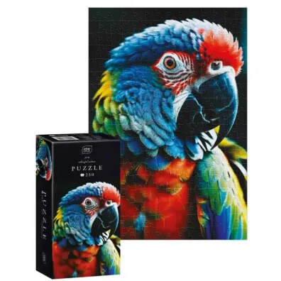 Puzzle 250: Colourful Nature 9 - Parrot Interdruk