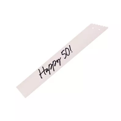 Szarfa Happy 50 krem 76cm