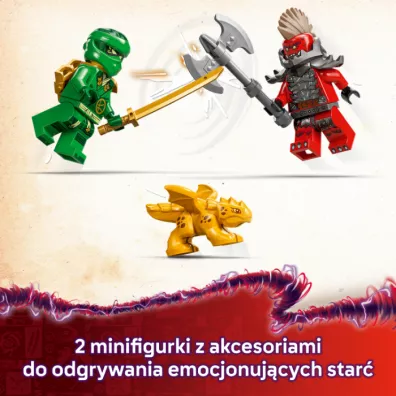 LEGO NINJAGO Zielony le�ny smok Lloyda 71829