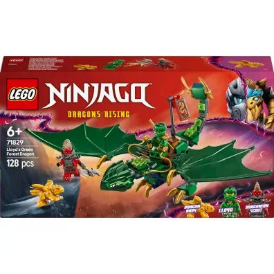 LEGO NINJAGO Zielony le�ny smok Lloyda 71829