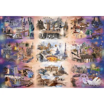 Puzzle 13500 el. Cities Beyond the Clouds Trefl