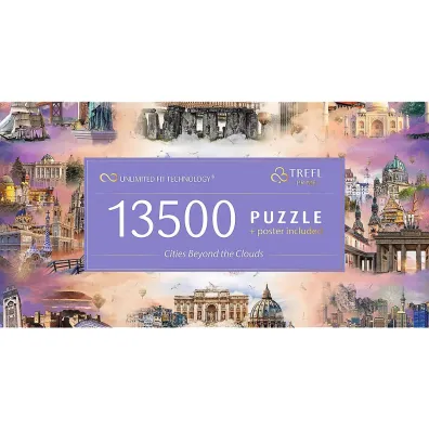 Puzzle 13500 el. Cities Beyond the Clouds Trefl