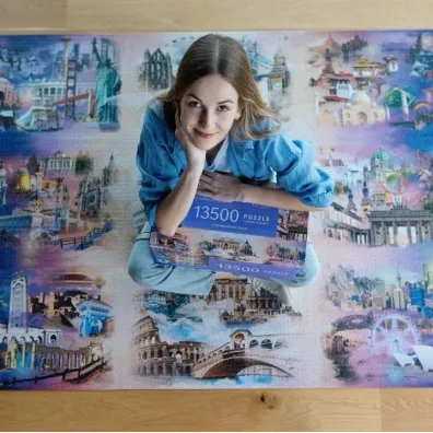 Puzzle 13500 el. Cities Beyond the Clouds Trefl