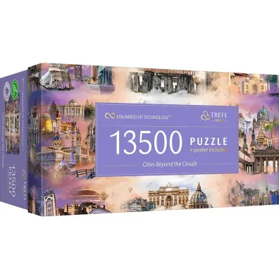 Puzzle 13500 el. Cities Beyond the Clouds Trefl