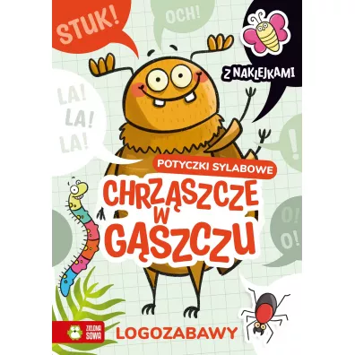 Logozabawy. Potyczki sylabowe Chrz�szcze w g�szczu - Ewelina Protasewicz