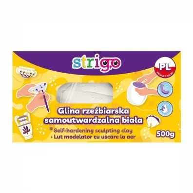 Glina rzebiarska biaa 500g STRIGO