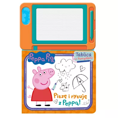 Tablica z pomys�ami. Pisz� i rysuj� z Pepp�! �winka Peppa