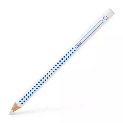 Faber-Castell Kredka jumbo grip do tablic bia�a