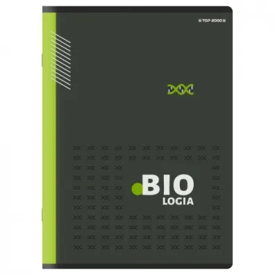Hamelin Zeszyt Top 2000 A5/60k, kratka z marginesem - biologia (400150675)