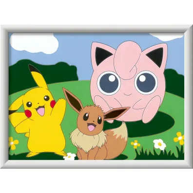 Malowanie po numerach CreArt - Pokemon Ravensburger