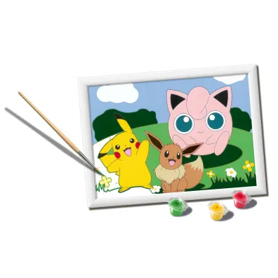 Malowanie po numerach CreArt - Pokemon Ravensburger