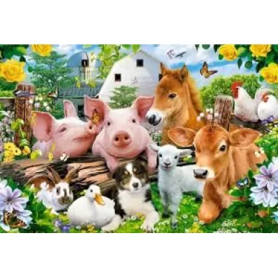Puzzle maxi 40 el. Farm Friends Castorland