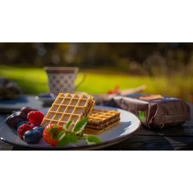 Super Fudgio Wafelki z kremem s�odzonym daktylem 120 g Bio