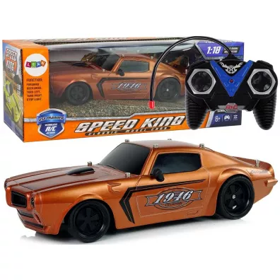 Auto Sportowe R/C 1:18 br�zowe Champion LeanToys