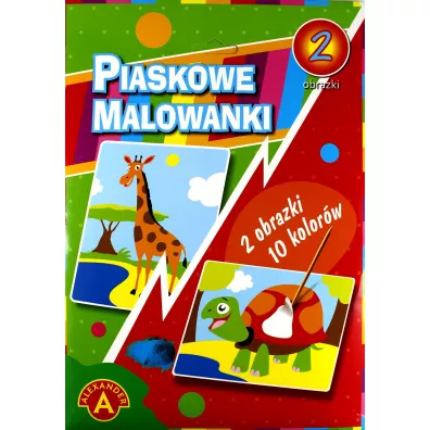 Piaskowe malowanki. �yrafa, ��w