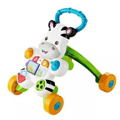 Fisher-Price Interaktywny Chodzik Zebra DPL53 Mattel