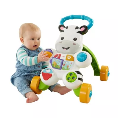 Fisher-Price Interaktywny Chodzik Zebra DPL53 Mattel