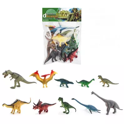 Zestaw dinozaurw 10 szt