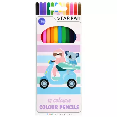 Starpak Kredki o��wkowe Koala 536290 12 szt.
