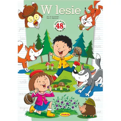 W lesie. 48 naklejek - Ernest Bdowski, Wodzimierz Kruszewski