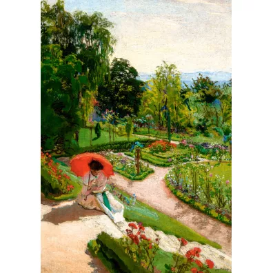 Puzzle 500 el. Red Umbrella, J�zef Mehoffer (Art Collection) Castorland