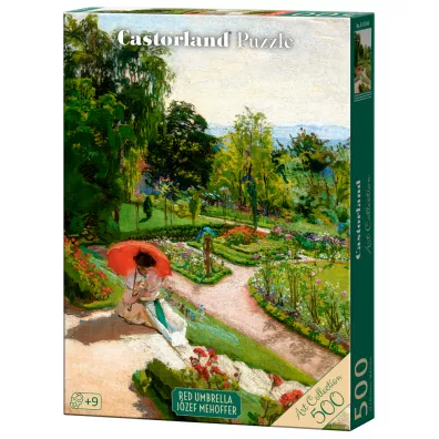 Puzzle 500 el. Red Umbrella, J�zef Mehoffer (Art Collection) Castorland