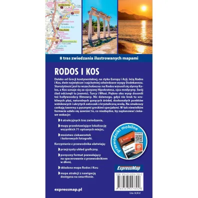 Rodos i Kos light przewodnik + mapa