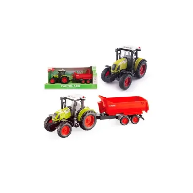 Traktor z przyczep� �wiat�o i d�wi�k Lena
