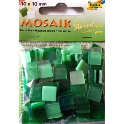 Mozaika 10x10mm zielona Galeria Hobby