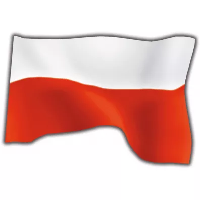 Kukuryku Flaga Polski 70 x 112 cm