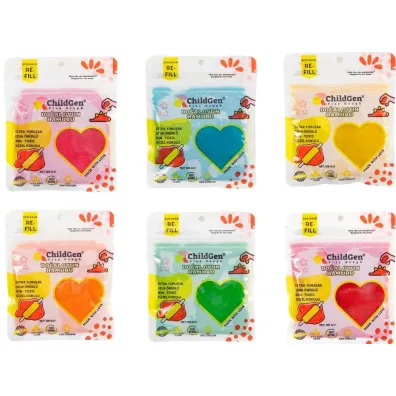 ChildGen Naturalna ciastolina  eko-pack 6 kolor�w
