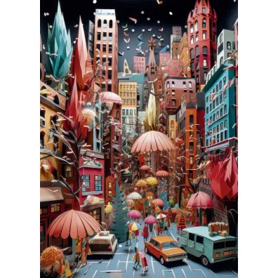 Puzzle 1000 el. Uliczny kanion, Victor Gavrilovski Heye