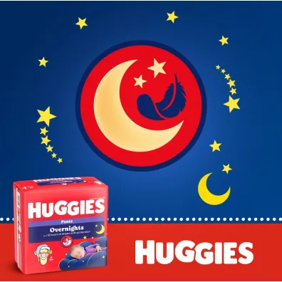 Huggies Pieluchomajtki na noc Overnight Lullaby 5 (12-17 kg) 24 szt.