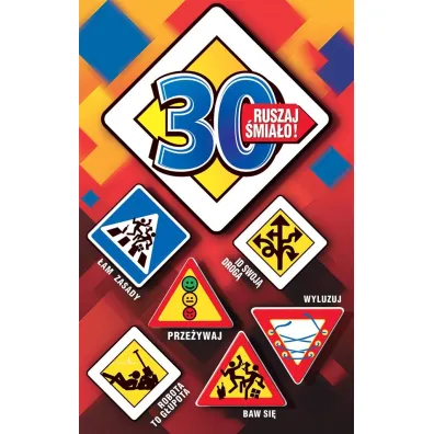 AbCard Kartka okoliczno�ciowa Urodziny 30 US01