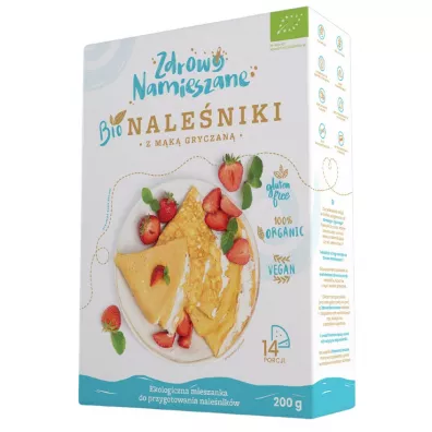 Zdrowo Namieszane Mieszanka na naleniki z mk gryczan 200 g Bio