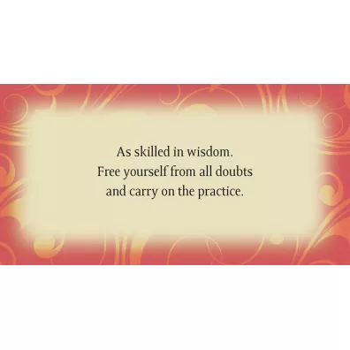 Inspirational Buddha Wisdom, karty Boskiej Kobiecoci