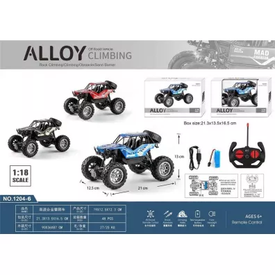 Pojazd R/C Metalowy + �adowarka Ciuciubabka