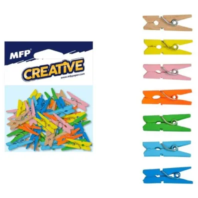 Mfp Klamerka kolorowe 2,5 cm