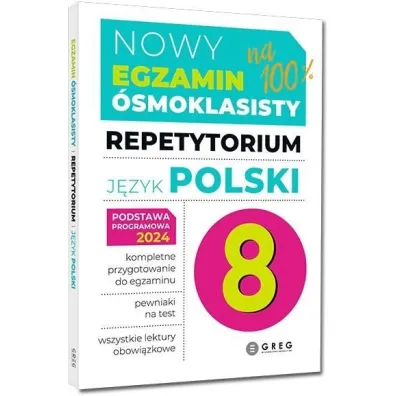Nowy Egzamin �smoklasisty. J�zyk polski. Repetytorium