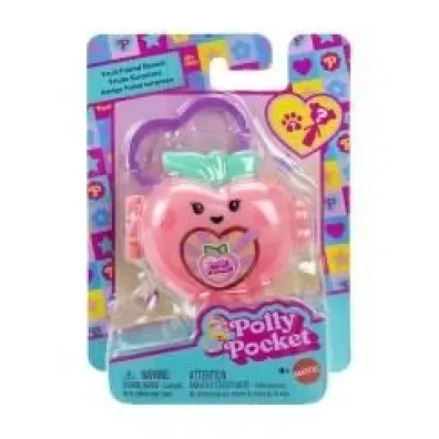 Polly Pocket Fruit Friend Reveal Peach Mattel