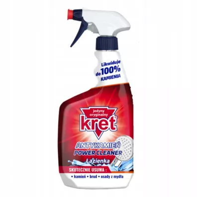 Kret Antykamie� p�yn do czyszczenia �azienki 620 ml
