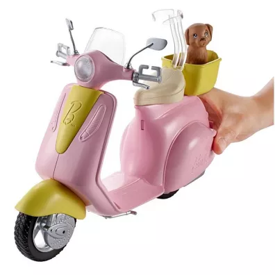 Barbie skuter ze szczeniaczkiem Mattel