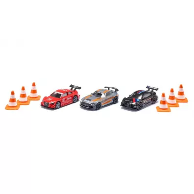 Siku Super - zestaw wy�cig�wek + pacho�ki
