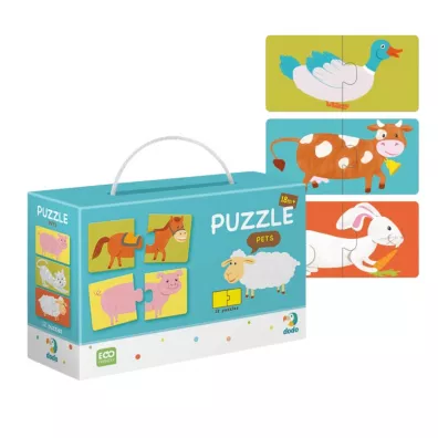 Puzzle Duo Powki Zwierzta Dodo