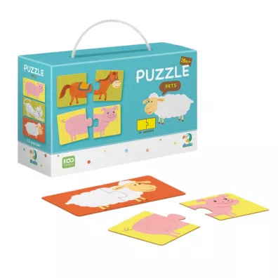 Puzzle Duo Powki Zwierzta Dodo