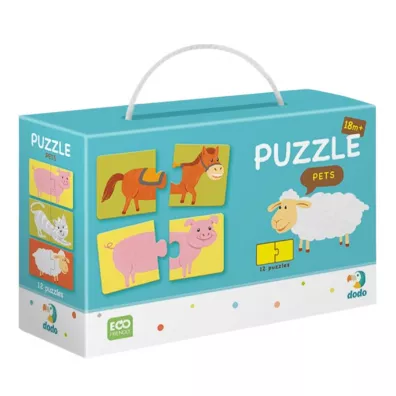 Puzzle Duo Powki Zwierzta Dodo