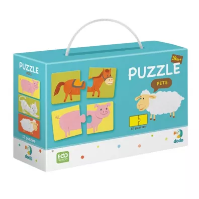 Puzzle Duo Powki Zwierzta Dodo